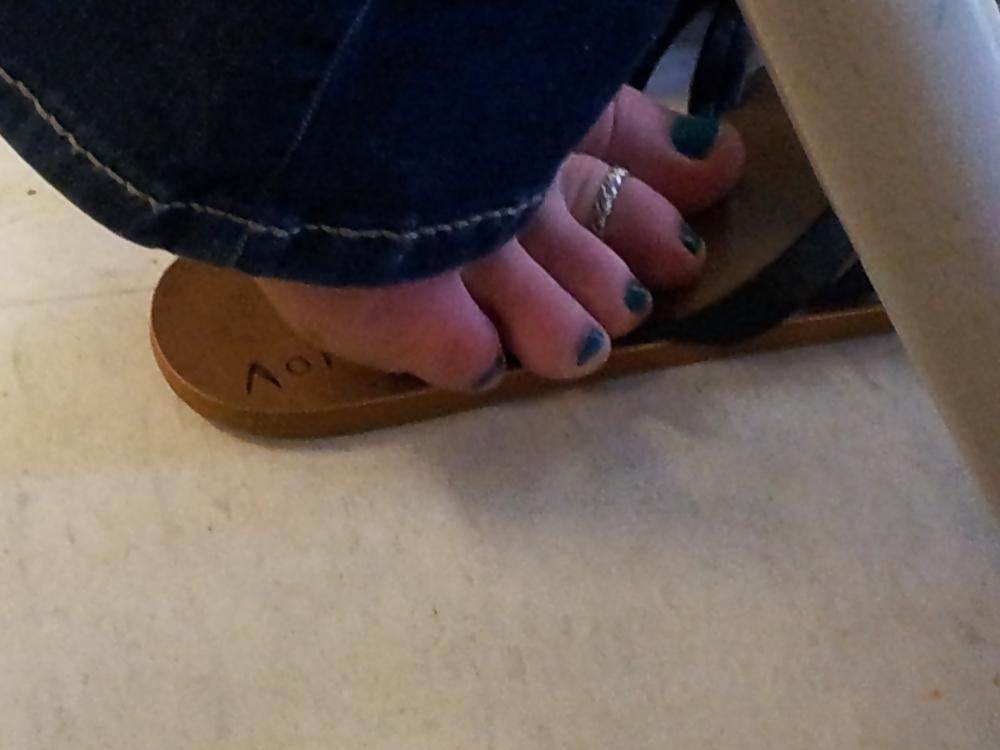 19P Candid High School Feet