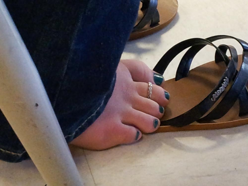 19P Candid High School Feet