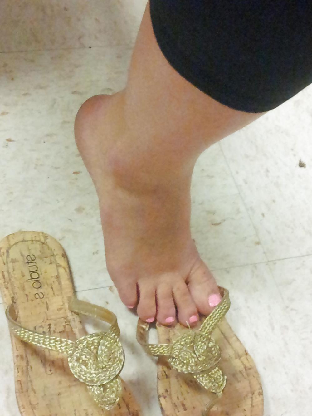 19P Candid High School Feet