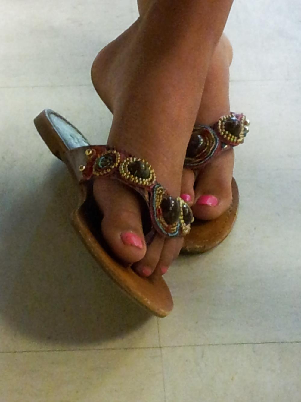 19P Candid High School Feet