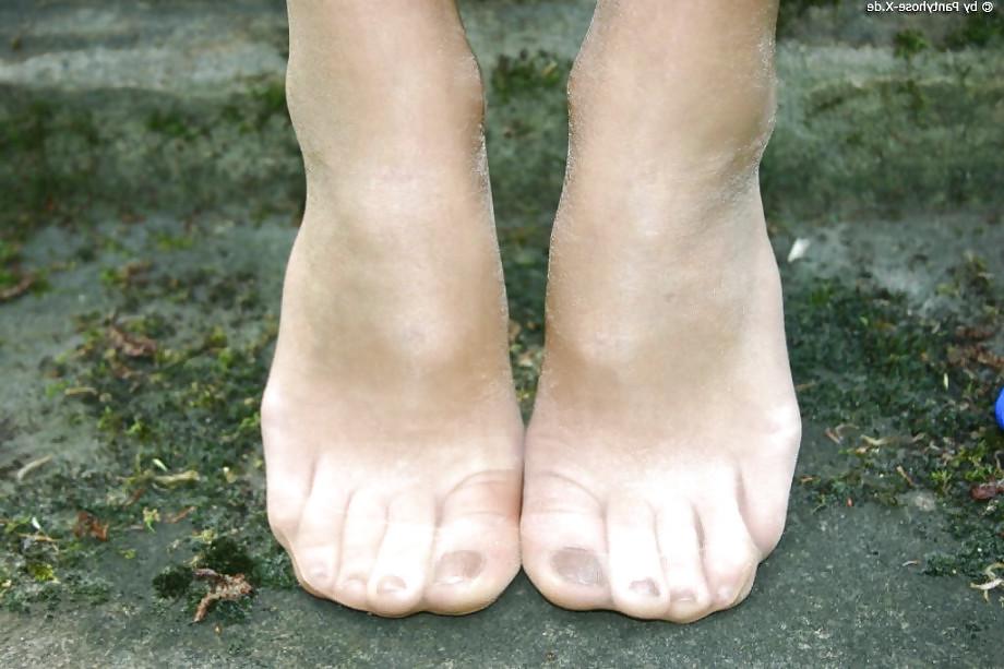 19P Nylon Feet Stocking Pantyhose