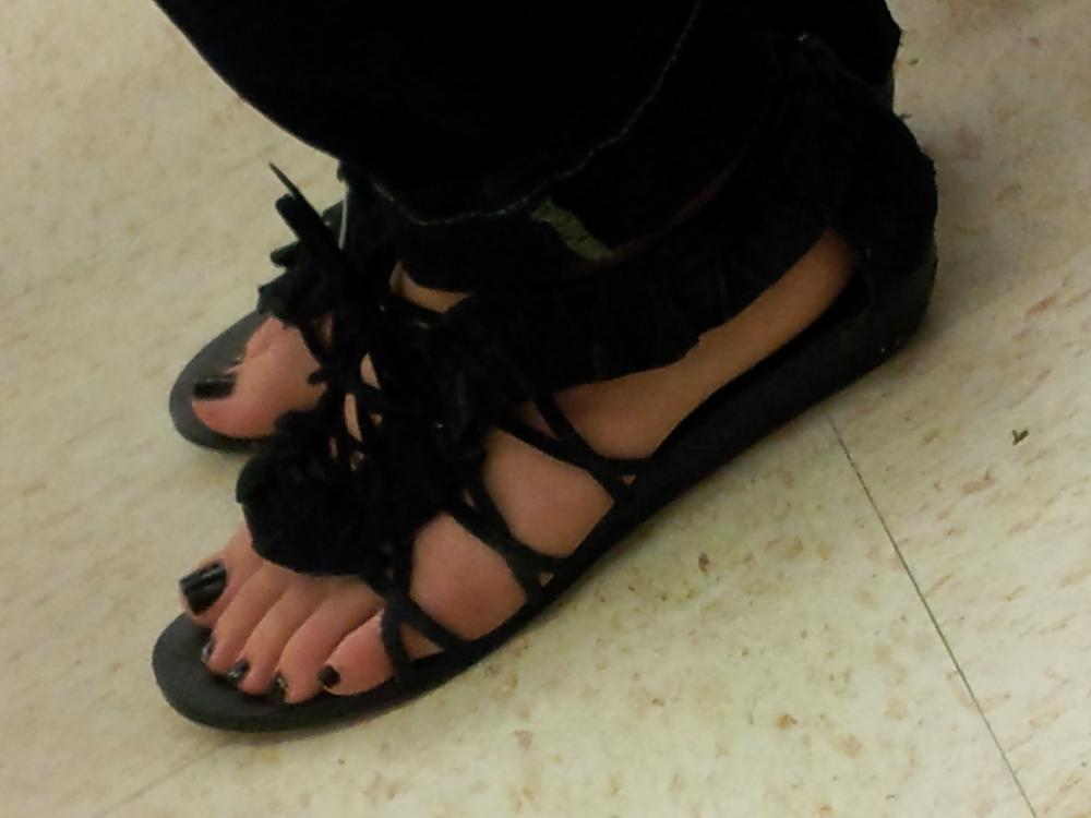 15P Candid High School Feet 5