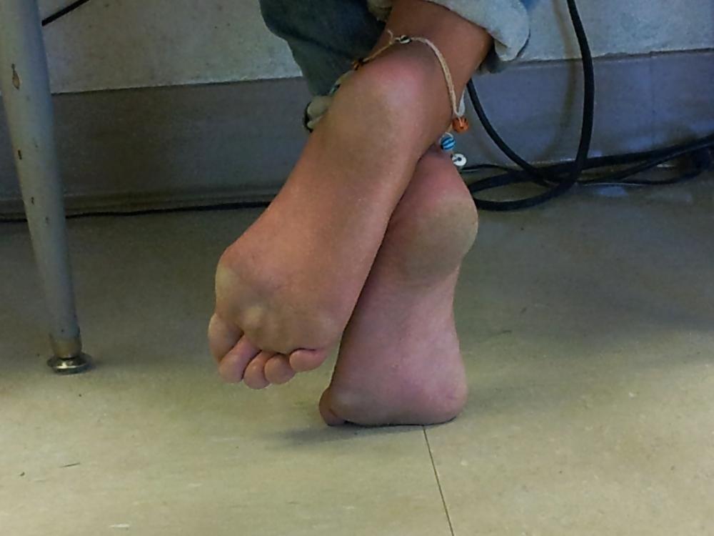 15P Candid High School Feet 5