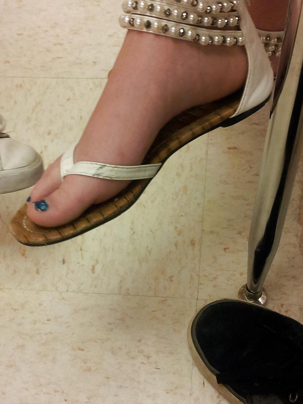 15P Candid High School Feet 5