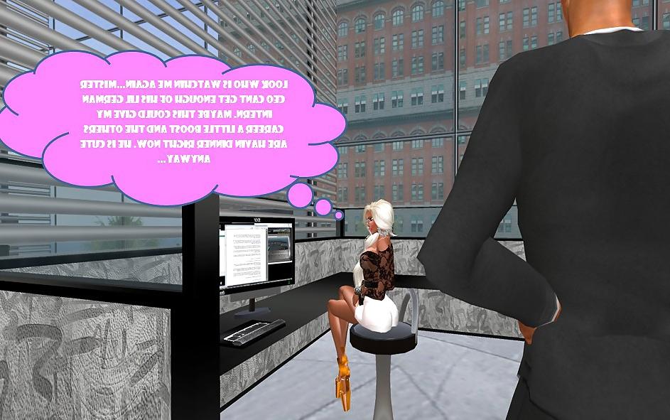 11P Blond Business Bitch Barbie Fucked in Office