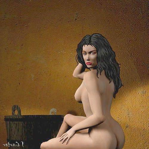 25P Computergenerierte Kunst 4 – Virtuelle Mädchen (3)