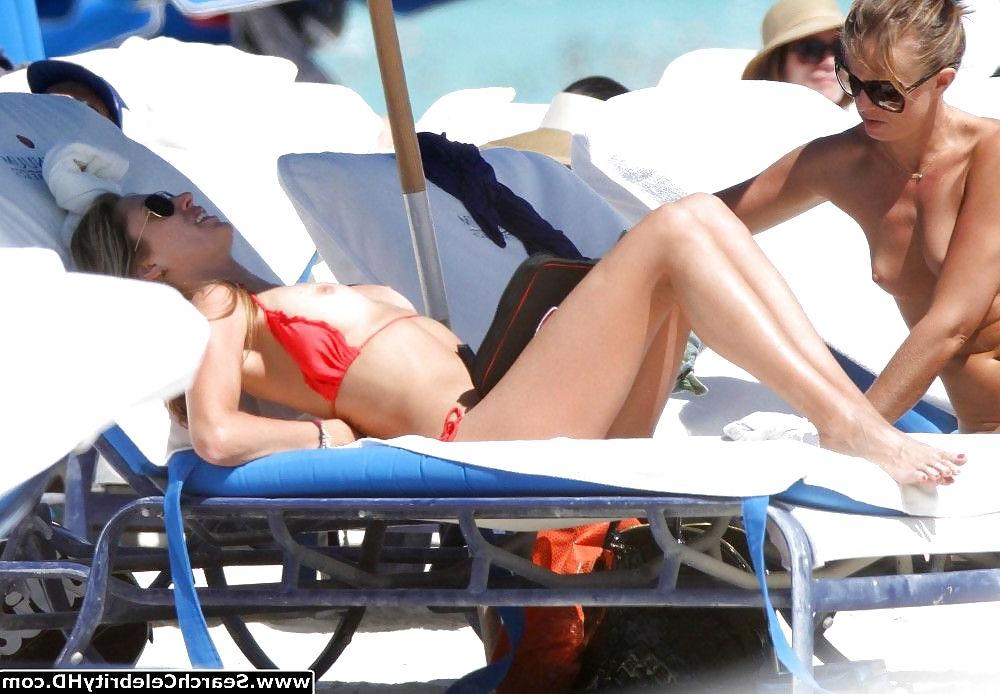 25P Lauren Stoner Topless Bikini Candid Photos