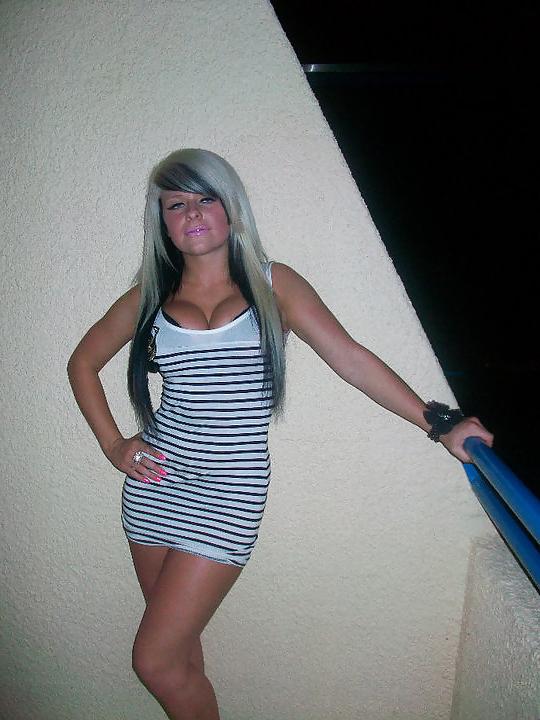 14P Sexy british uk chav slag whore