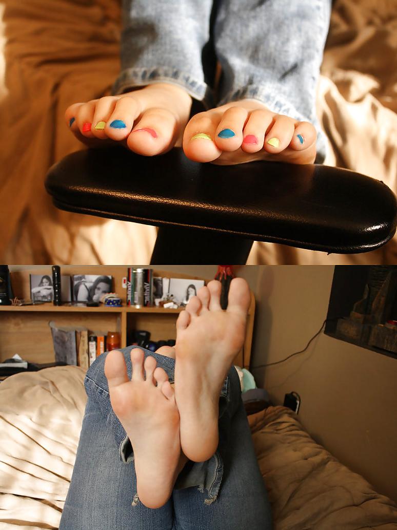 22P Amateur Female Soles 15