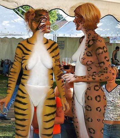 23P Erotic Body Art 3 - Body Painting 2