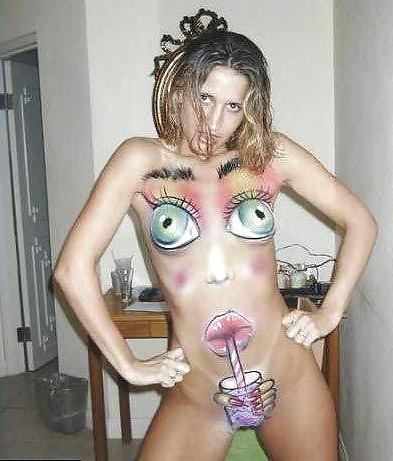 23P Erotic Body Art 3 - Body Painting 2