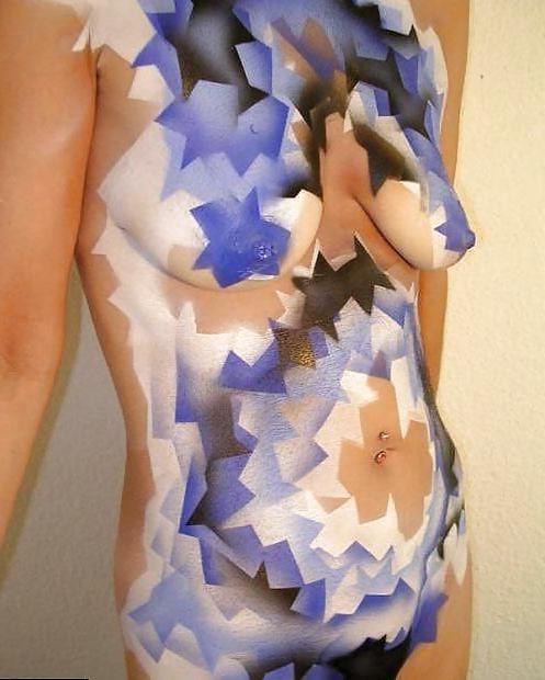 23P Erotic Body Art 3 - Body Painting 2