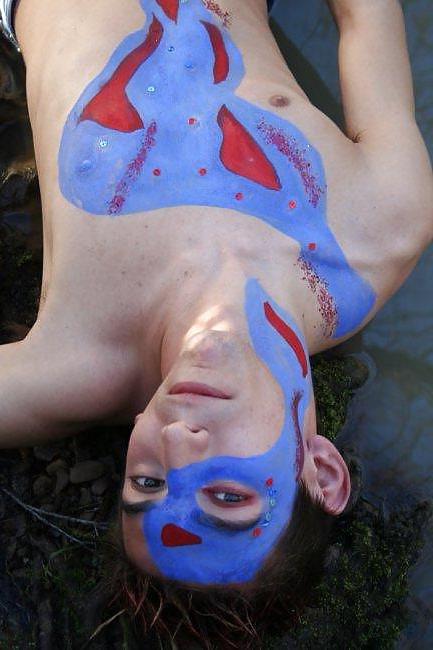 23P Erotic Body Art 3 - Body Painting 2
