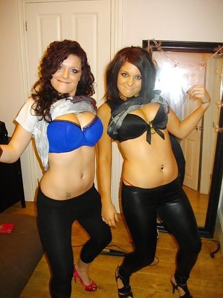 25P Random dirty british UK chav sluts slags and uni whores 3