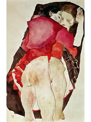 25P EGON SCHIELE - EROTISCHE KUNST