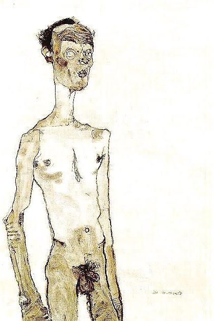 25P EGON SCHIELE - EROTISCHE KUNST