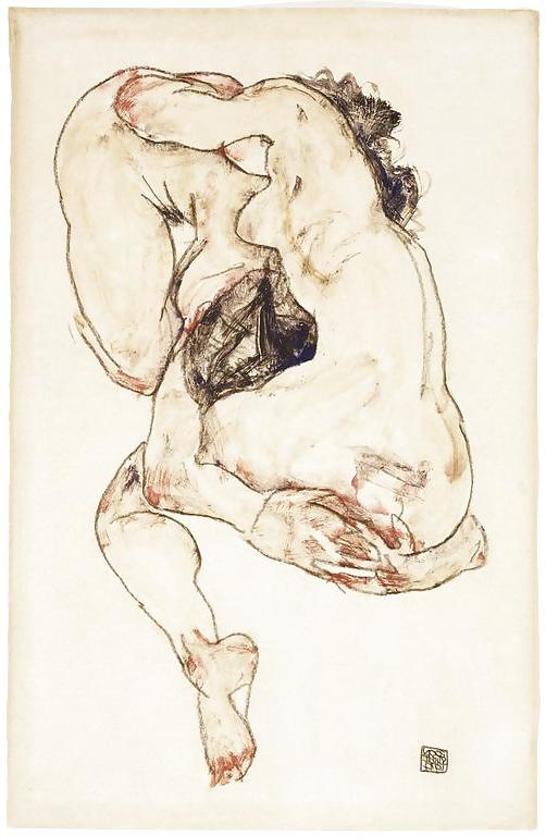 25P EGON SCHIELE - EROTISCHE KUNST