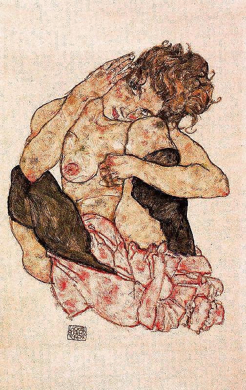 25P EGON SCHIELE - EROTISCHE KUNST