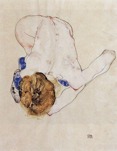 25P EGON SCHIELE - EROTISCHE KUNST
