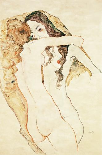 25P EGON SCHIELE - EROTISCHE KUNST