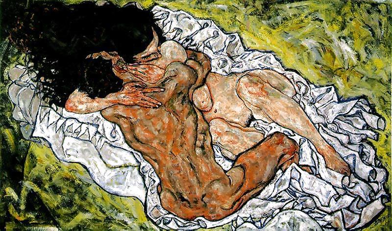 25P EGON SCHIELE - EROTISCHE KUNST