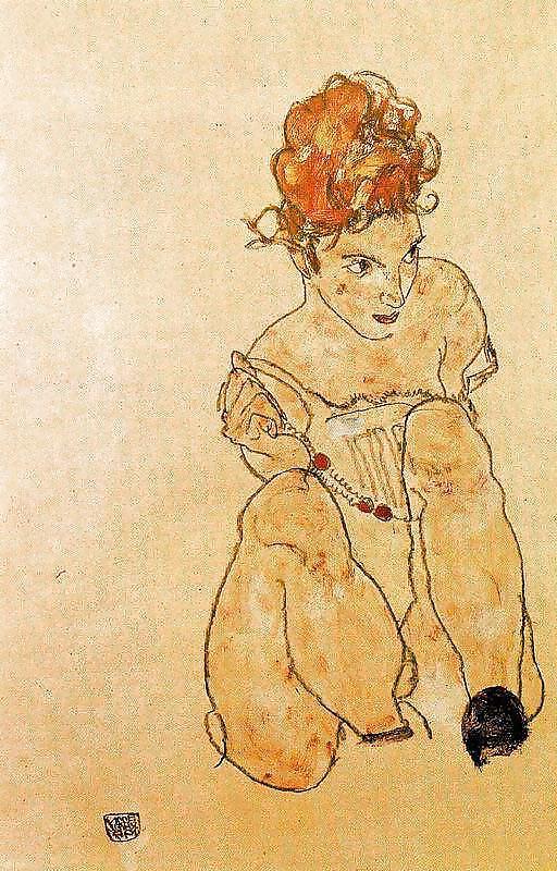 25P EGON SCHIELE - EROTISCHE KUNST