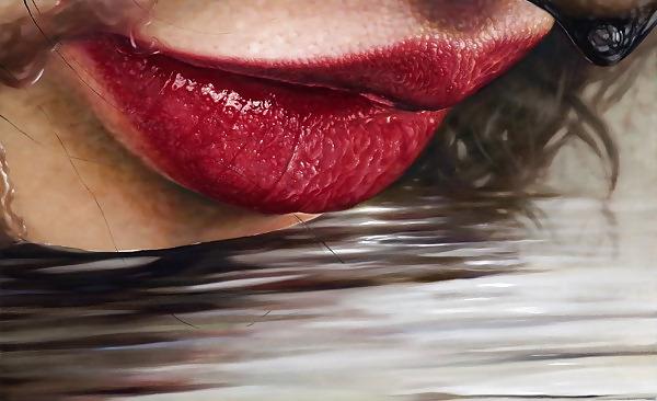 25P Art is not Porn#red lips