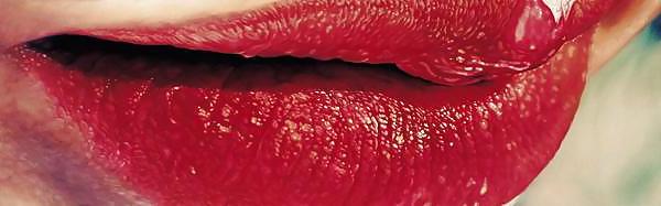 25P Art is not Porn#red lips