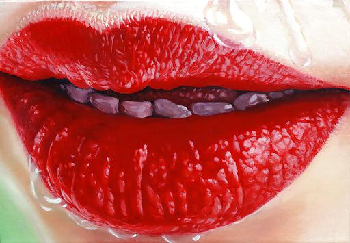 25P Art is not Porn#red lips