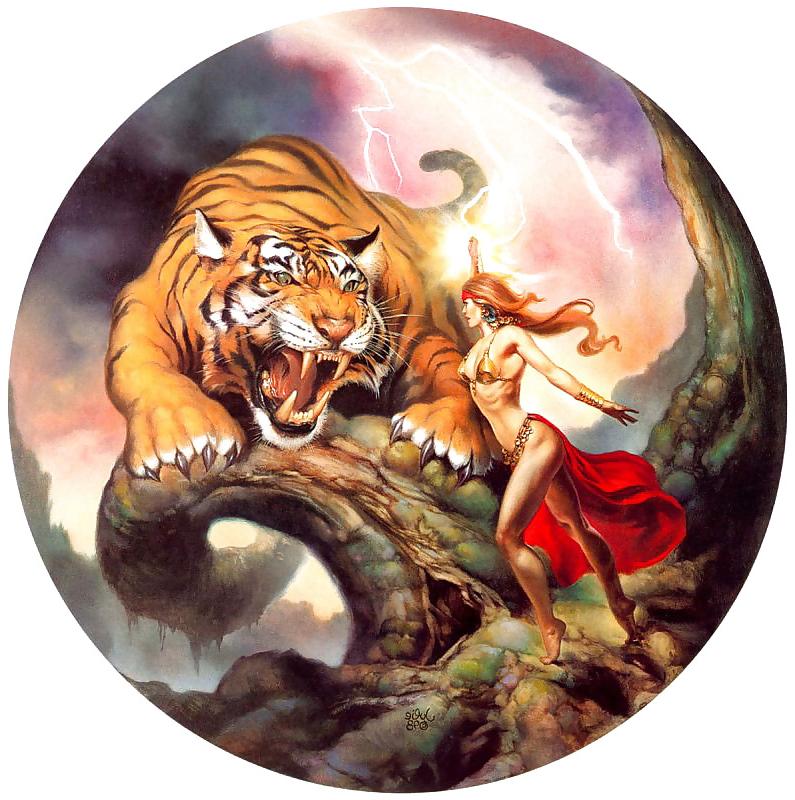 24P Erotic Fantasy Art 2 - Julie Bell