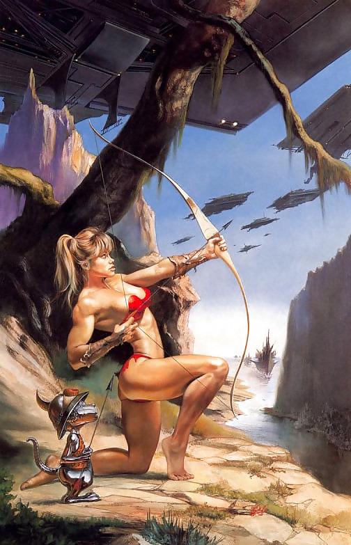 24P Erotic Fantasy Art 2 - Julie Bell