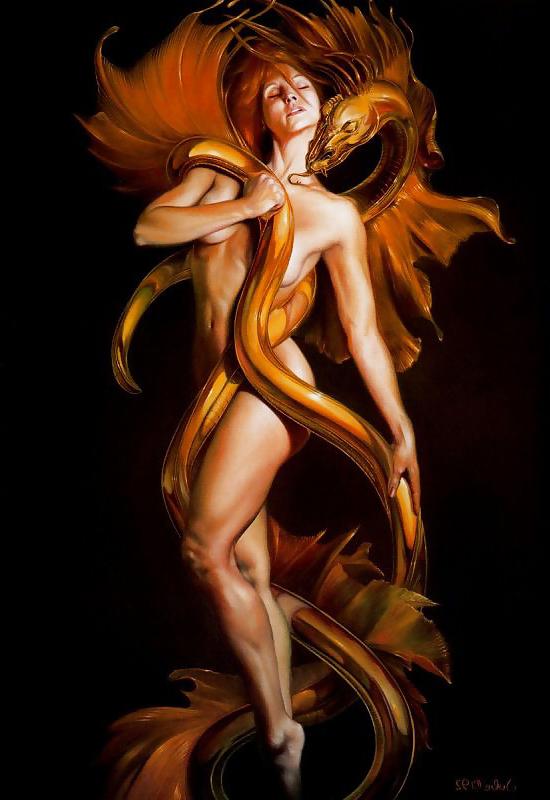 24P Erotic Fantasy Art 2 - Julie Bell