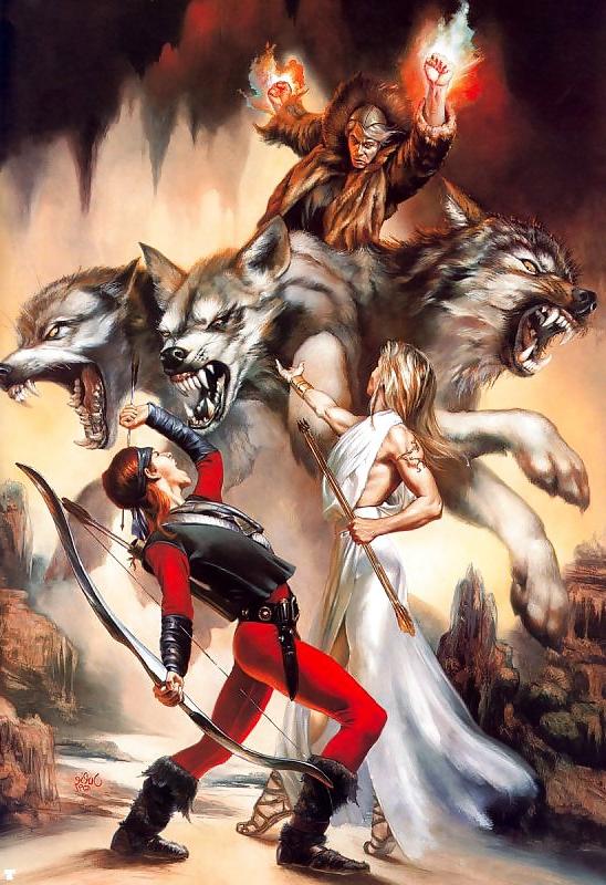 24P Erotic Fantasy Art 2 - Julie Bell