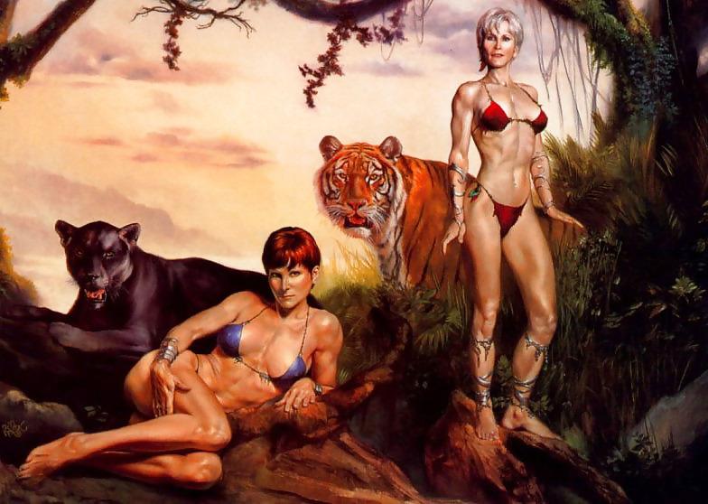 24P Erotic Fantasy Art 2 - Julie Bell