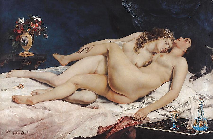 9P Vintage Lesbian Art