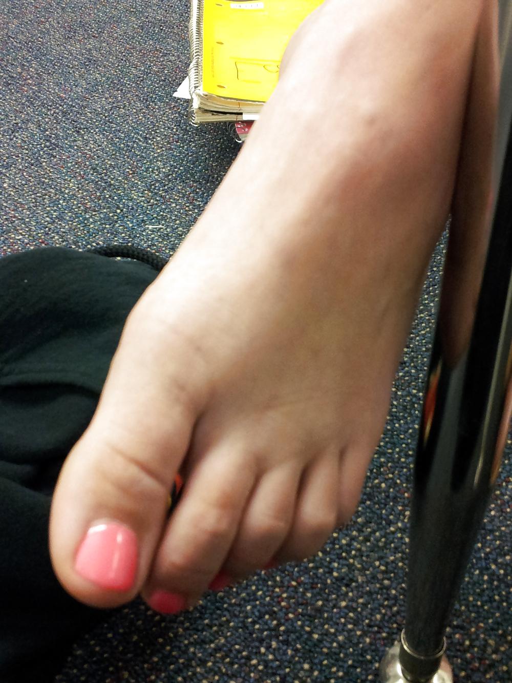 21P Candid High School Feet 4