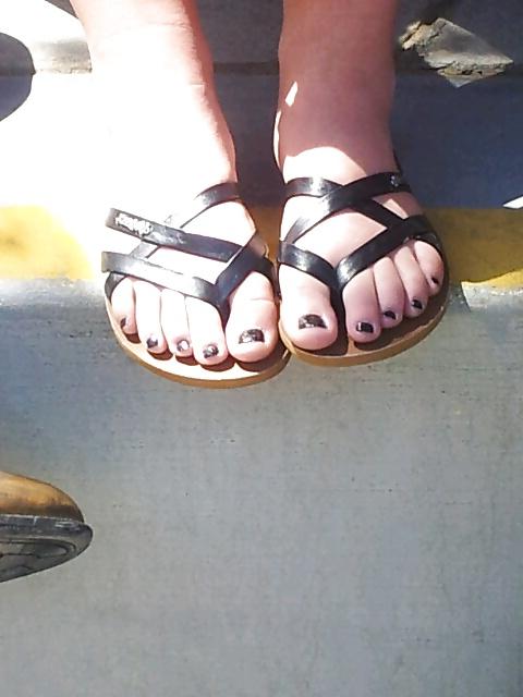 21P Candid High School Feet 4