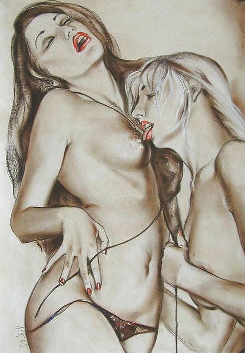 25P Drawn EroPorn Art 65 - Victoria Chernova
