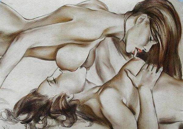 25P Drawn EroPorn Art 65 - Victoria Chernova