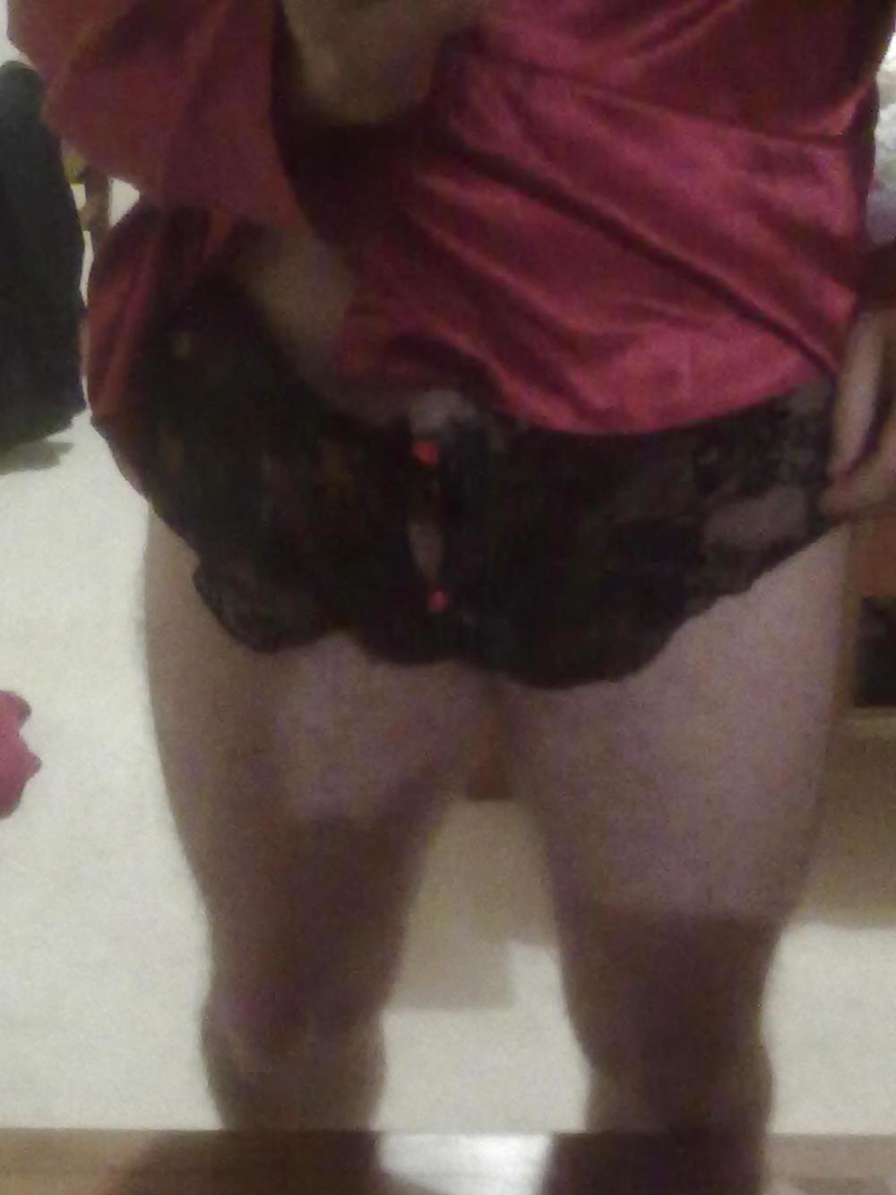 25P Today's lingerie play....