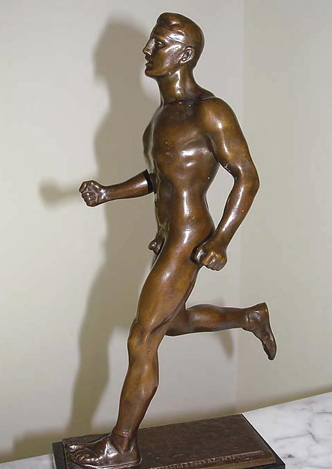 25P Art Deco Statuettes 1 - Workers, Sportsmen, Warriors 1