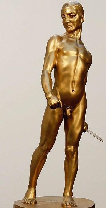 25P Art Deco Statuettes 1 - Workers, Sportsmen, Warriors 1