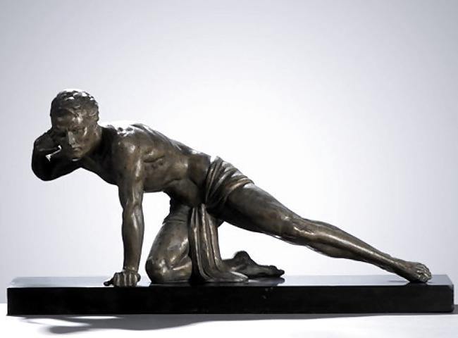 25P Art Deco Statuettes 1 - Workers, Sportsmen, Warriors 1