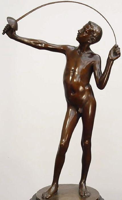25P Art Deco Statuettes 1 - Workers, Sportsmen, Warriors 1