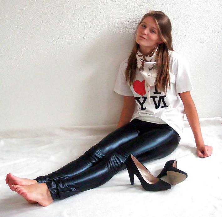 24P Feet and leggings
