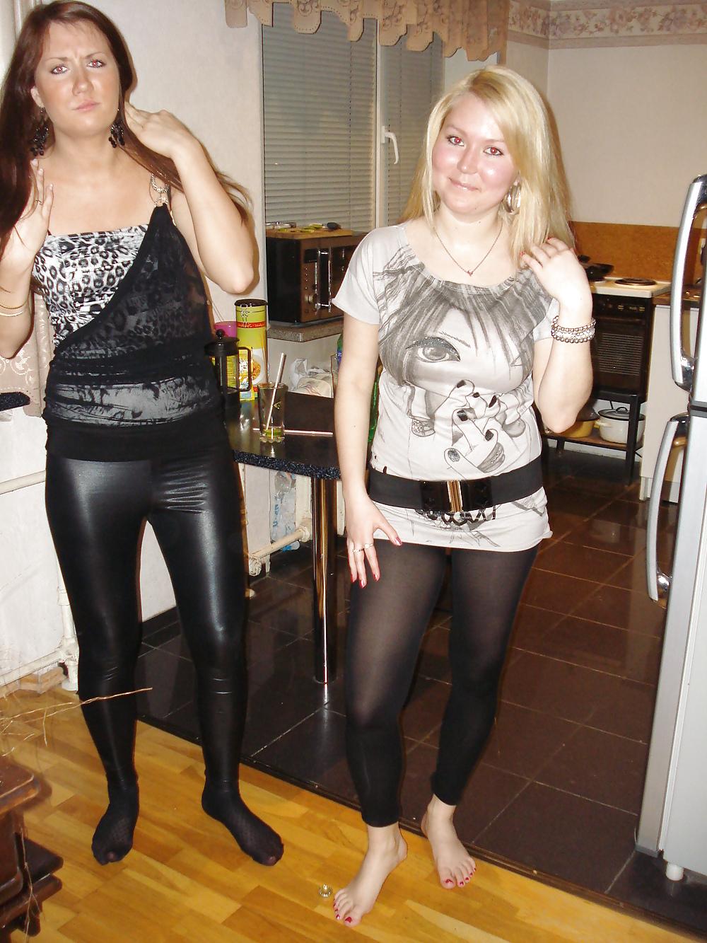 24P Feet and leggings