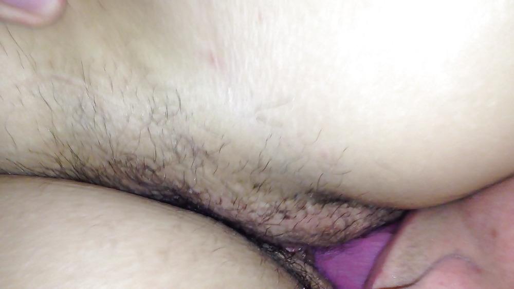 25P Licking my girlfriends hairy and juicy pussy