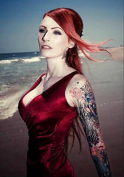 17P Tattooed Inked Goddess Nude & Non Nude