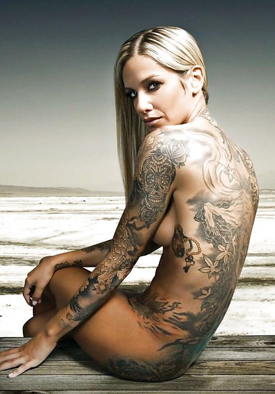 17P Tattooed Inked Goddess Nude & Non Nude