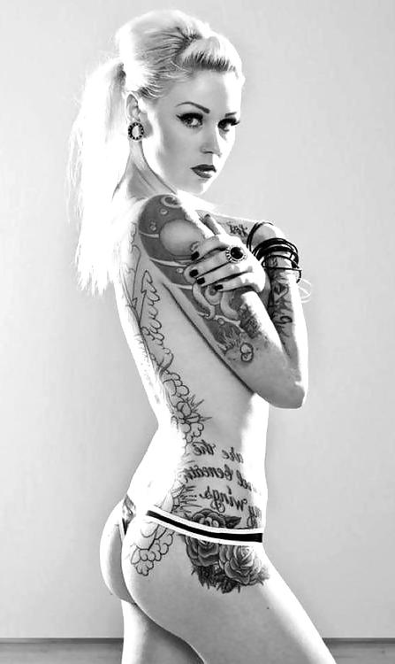 17P Tattooed Inked Goddess Nude & Non Nude